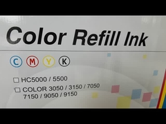 Cartucho de tinta de reabastecimento de cor para Riso HC5000 5500 Comcolor 3050 3150 7050 7150 9050 9150 Ink Refill K