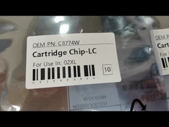 Toner Cartridge Reset Chip C8774W Light Cyan para HP 02XL 3110 3210 3310 8250 C5140 C5150 C5180 C6150