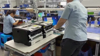 Linha de produção Hongtaipart do cartucho de toner da copiadora da impressora