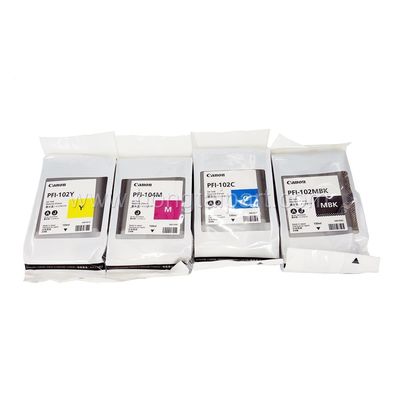 comprar Impressora Ink Cartridge para Canon iPF-500 510 600 605 610 650 655 700 710 720 750 755 (PFI-102) fabricação em linha