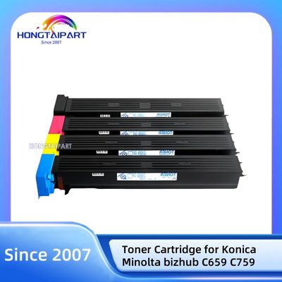 comprar Cartucho de Toner TN713 TN713C TN713M TN713Y TN713K A9K8430 A9K8230 A9K8330 A9K8130 para Konica Minolta bizhub C659 C759 fabricação em linha