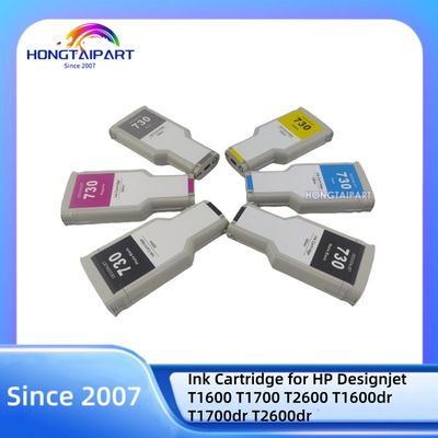 comprar 300ML Ink Cartridge 730 P2V71A-MK P2V73A-PK P2V68A-C P2V70A-Y P2V69A-M P2V72A-G for HP Designjet T1600 T1700 T2600 T1600dr T1700dr T2600dr fabricação em linha