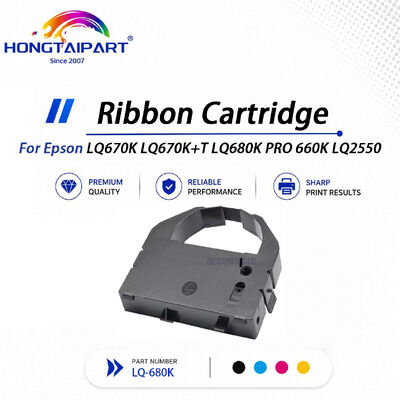 Comprar Cartucho de fita Epson LQ-680K de serviço longo de impressão clara para impressora LQ670K LQ670K + T LQ680K PRO 660K LQ2550 fabricação em linha
