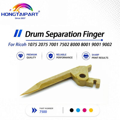 Comprar Dedo de separação de tambor antidesgaste para ricoh 1075 2075 7001 7502 8000 8001 9001 9002 peças de reposição de copiadora fabricação em linha