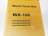 Desperdice a garrafa de tonalizador para Konica Minolta C227 C287 (WX-105 A8JJ-0Y1 A8JJ-WY1)