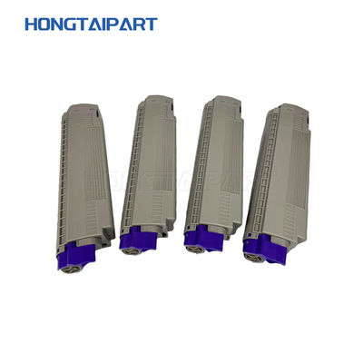 Cartucho de tônico de alta capacidade CMYK 46443101 46443102 464443103 46443104 Para OKI C823 C833 C83