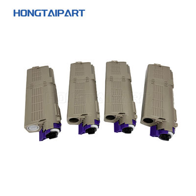 Cartucho de tônico a cores da impressora 46490608 46490607 46490606 46490605 Para Kit de tônico OKI C542 C542dn C532 C532dn