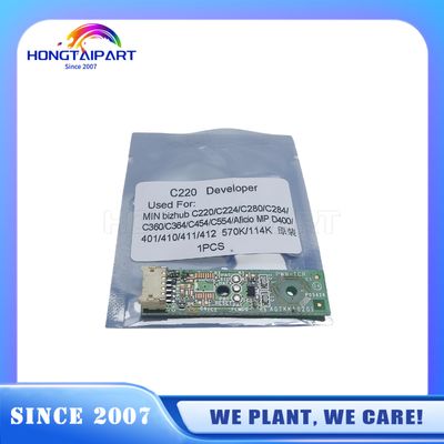 Chip de Desenvolvedor Para Konica Minolta Bizhub C220 C224 C280 C284 C 360 C364 C454 C554 Aficio MP D400 401 410 411 412 570K 114K