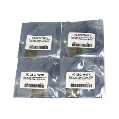 Phaser 7760 de Chip For Xerox do cartucho de toner (106R01160 106R01161 106R01162 106R01163)