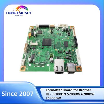 Placa Formadora para Brother HL-L5100DN 5200DW 6200DW L6300DW Hongtaipart Peças de Reposição para Impressora Placa Formadora Placa Principal Placa Mãe Placa de Controle