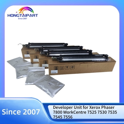 Unidade de Revelação 604K63571 para Xerox Phaser 7800 WorkCentre 7525 7530 7535 7545 7556 com Revelador