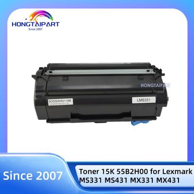 Toner 15K 55B2H00 para Lexmark MS331 MS431 MX331 MX431 Compatível