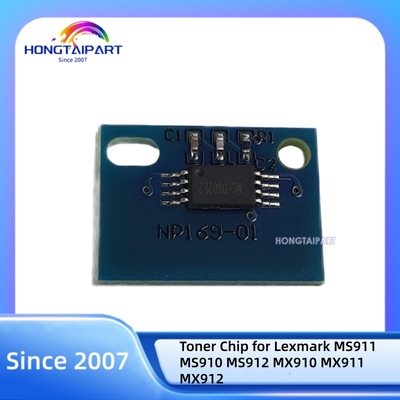 Chip de toner para Lexmark MS911 MS910 MS912 MX910 MX911 MX912