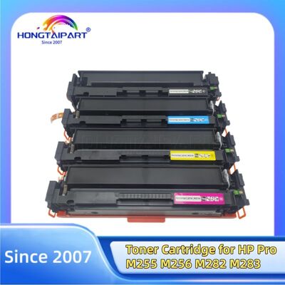 Cartucho de Toner W2210A W2211A W2212A W2213A 207A para Impressora HP Pro M255 M256 M282 M283 Color LaserJet Peças de Reposição Suprimentos