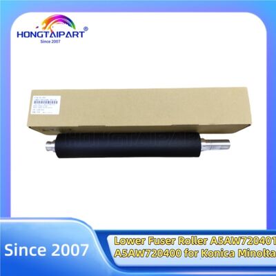 Rodas de fusível inferior A5AW720401 A5AW720400 para Konica Minolta Press C6085 C6100 C6110 C1085 C1100 Peças sobressalentes Fornecimento de Hongtaipart Pressão do fusível de calor