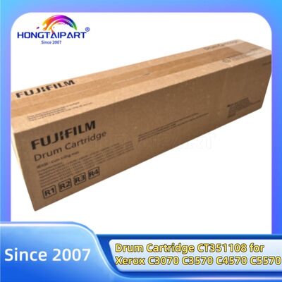 Cartucho de Tambor CT351108 para Xerox C3070 C3570 C4570 C5570 C6570 C7070 C2271 C3370 C3371 C4471 C5571 C6671 C7771 C2273 C3372 C3373 C4473 C5573 C6673 C7773 Unidade Peças de Reposição Suprimento Hongtaipart