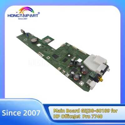 Placa principal G5J38-60189 para HP OfficeJet Pro 7740 Formatador de impressora Placa lógica Peças sobressalentes de escritório