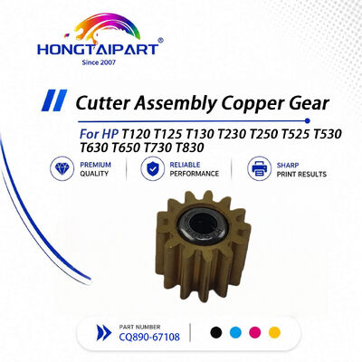 Cutter Assembly Copper Gear CQ890-67108 for HP T120 T125 T130 T230 T250