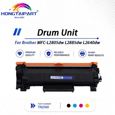 Toner tn2560 de tom consistente e unidade de tambor dr2560 antidesbotamento compatível com brother MFC-L2805dw l2885dw l2640dw