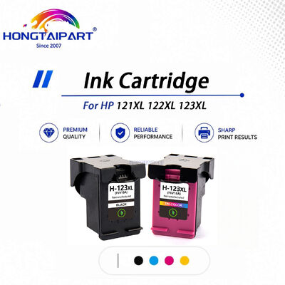 Cartucho de tinta HP 121XL 122XL 123XL de alta capacidade para impressora jato de tinta da série Deskjet