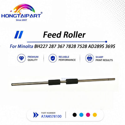 Rolo de captação de saída de papel antiderrapante durável para Konica Minolta BH227 287 367 7828 7528 AD289S 369S
