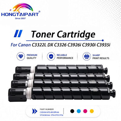 Cartucho de toner de cores vivas C-EXV64 NPG-88 GPR-66 para Canon C3322L DX C3326 C3926i C3930i C3935i