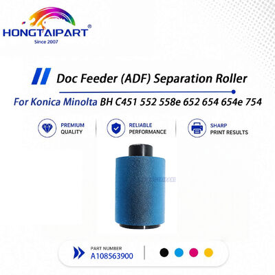 Rolo de captação Konica Minolta C220 C280 C360 ADF resistente ao desgaste, peça de alimentação suave No.9J07340901
