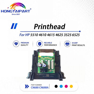 Passagem desobstruída 688A Cabeça de impressão ponto estável cor uniforme compatível para HP 5510 4610 4615 4625 3525 6525