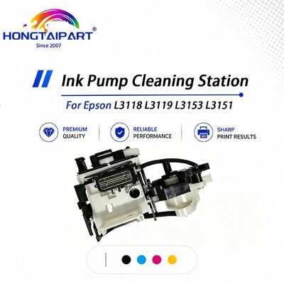 Unidade de limpeza de bomba de sucção de tinta genuína, ajuste direto para impressora de tanque de tinta Epson L3118 L3119 L3153 L3151
