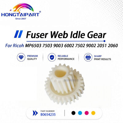 Engrenagem ociosa da web do fusor de dente preciso B0654235 para Ricoh MP6503 7503 9003 6002 7502 9002 2051 2060