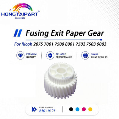 Engrenagem de papel de saída de fusão estável AB01-9197 para Ricoh 2075 7001 7500 8001 7502 7503 9003 Copiadora