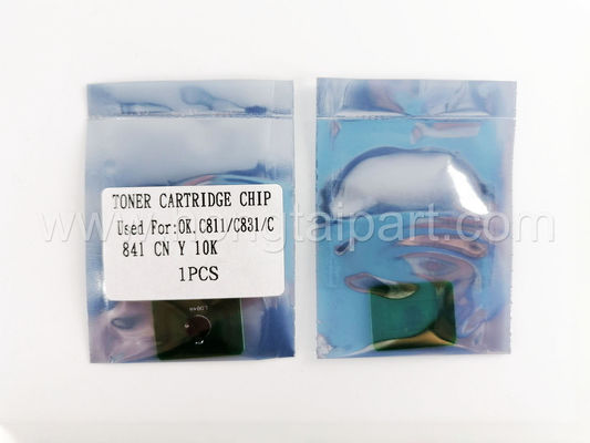 Microplaqueta do cartucho de toner para OKI C811 C831 C841