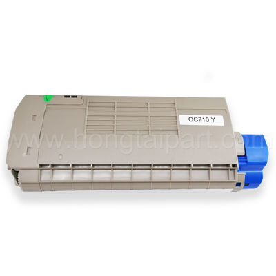 O cartucho de toner para da fábrica quente do tonalizador das vendas de OKI C710n 711n 711WT CMYK o estábulo compatível e a longa vida têm conservado em estoque