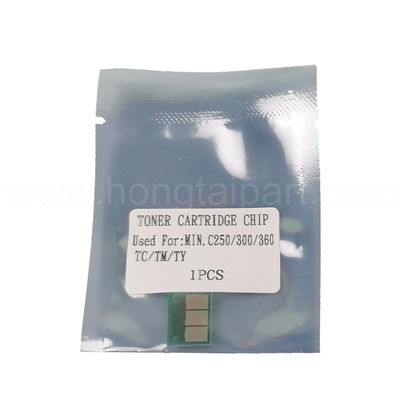 Microplaqueta do tonalizador para Konica Minolta BH C250 300 cilindro quente Chip High Quality do tonalizador de 360 vendas e estábulo & longa vida